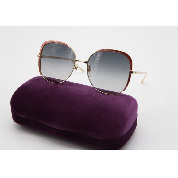 NEW SUNGLASSES GUCCI GG0400S 001 METAL EYEWEAR